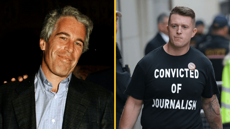 Emails reveal Jeffrey Epstein celebrated Tommy Robinson’s release from jail Emails reveal Jeffrey Epstein celebrated Tommy Robinson’s release from jail