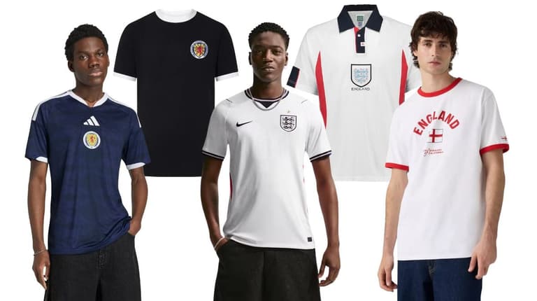 The best England and Scotland shirts to buy before World Cup 2026 kicks off The best England and Scotland shirts to buy before World Cup 2026 kicks off