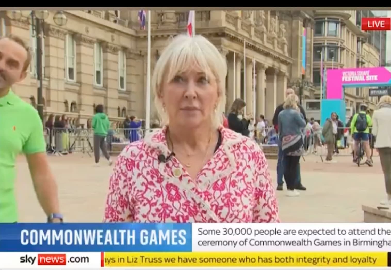 Nadine Dorries Sky News interview descends into chaos and for the first time ever it isn’t her fault