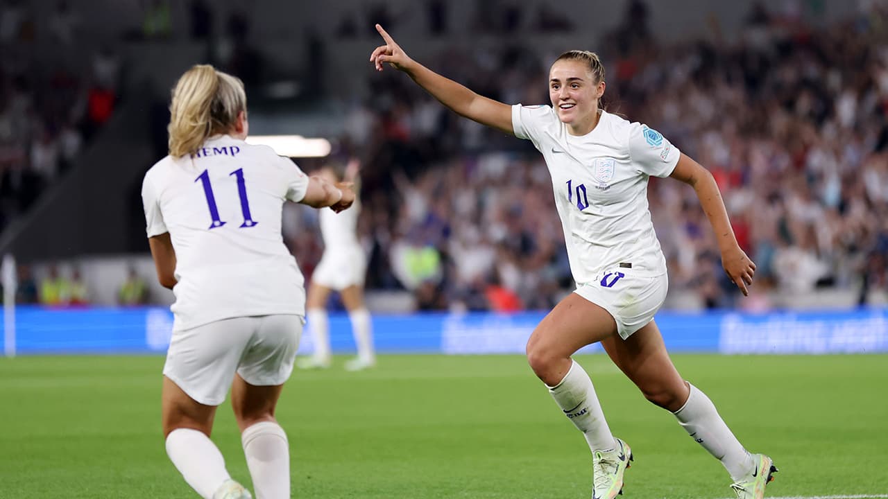England progress to Euro 2022 semi-final thanks to Georgia Stanway stunner