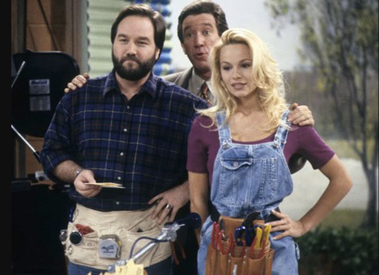 Pamela Anderson claims Tim Allen flashed his penis at her on set in explosive tell-all autobiography