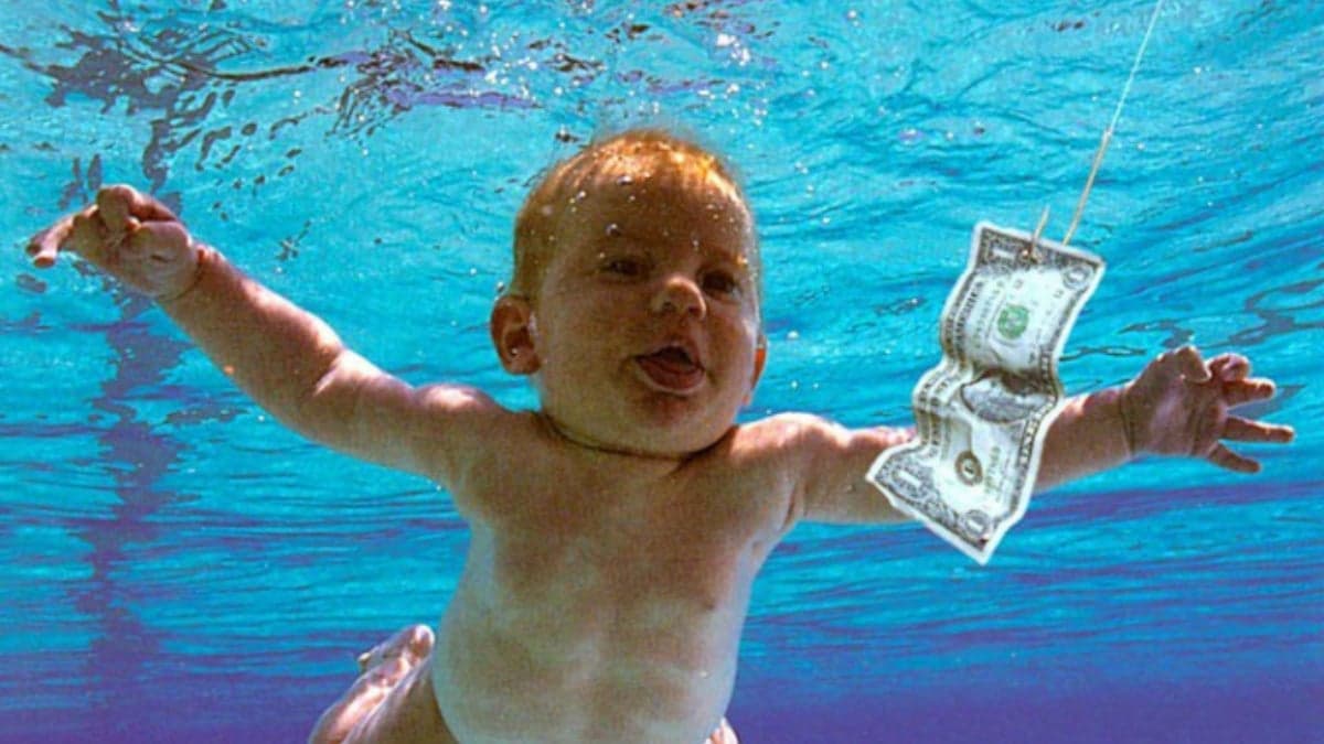 Baby from Nirvana’s Nevermind album cover sues band for child pornography