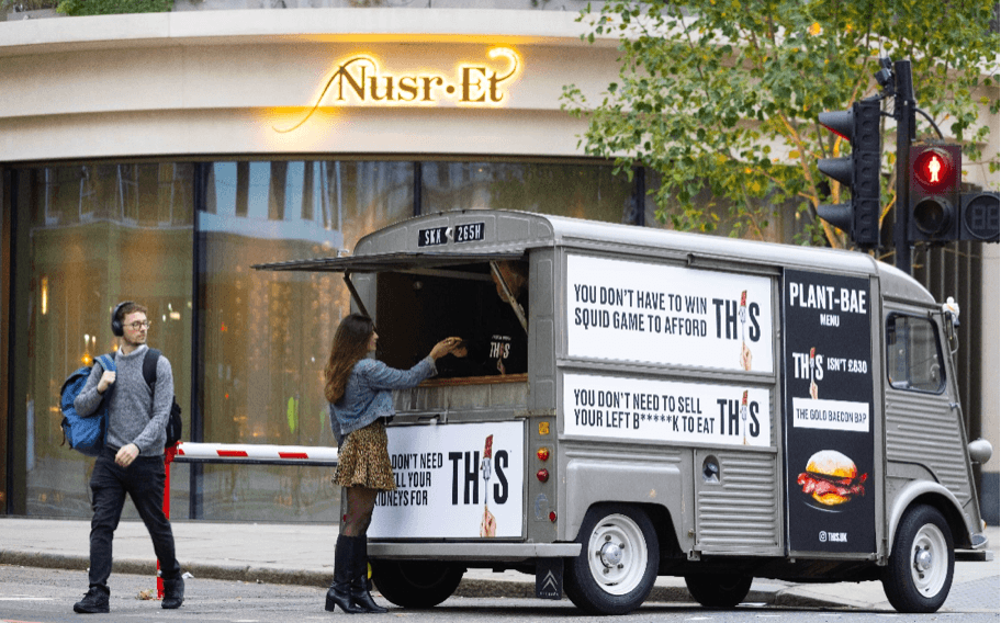 Vegans troll Salt Bae and his extortionate prices with cheeky stunt