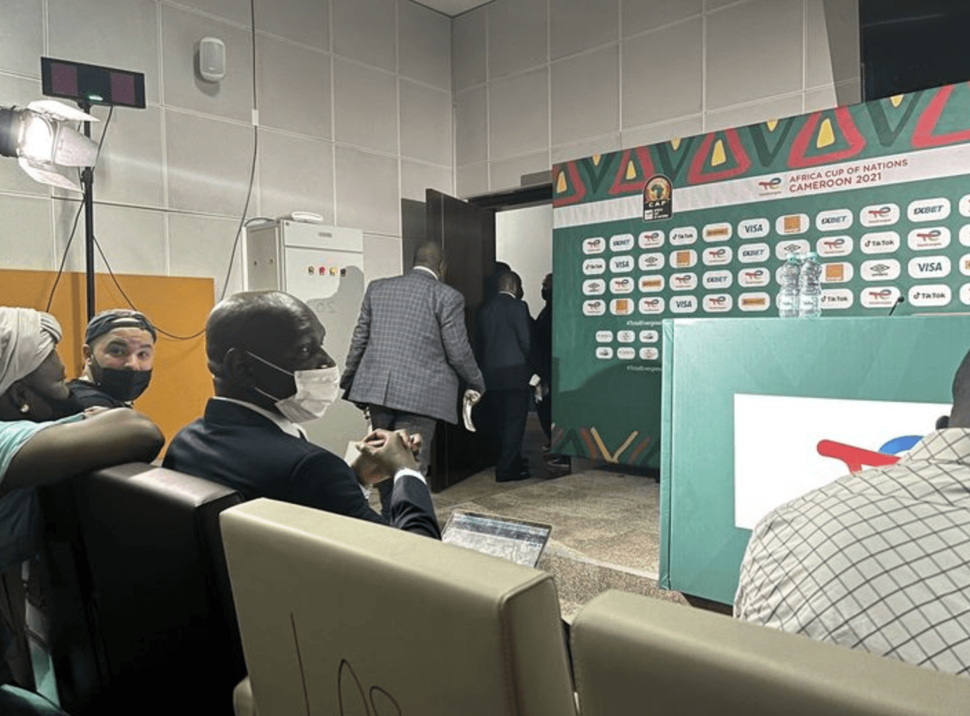 CAF officials storm Mali press conference to demand restart to Tunisia game