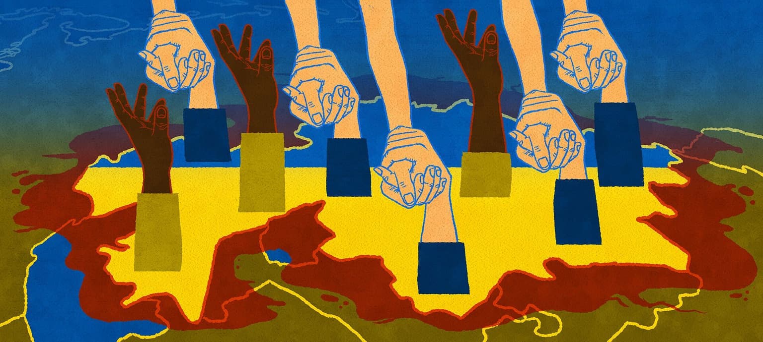 Horror and humanity on Ukraine’s border: not all refugees are welcome