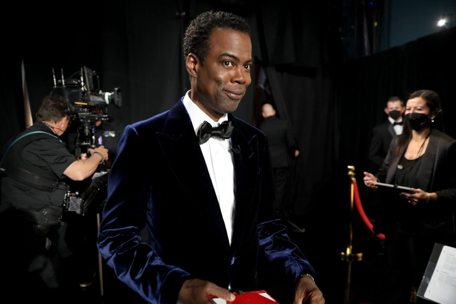 Chris Rock finally makes jokes about Will Smith’s Oscar slap