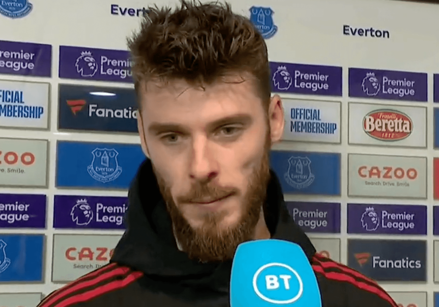 David De Gea gives scathing assessment of Man Utd loss at Everton