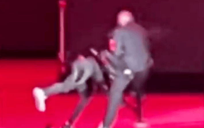 Video captures the exact moment Dave Chappelle is attacked on stage