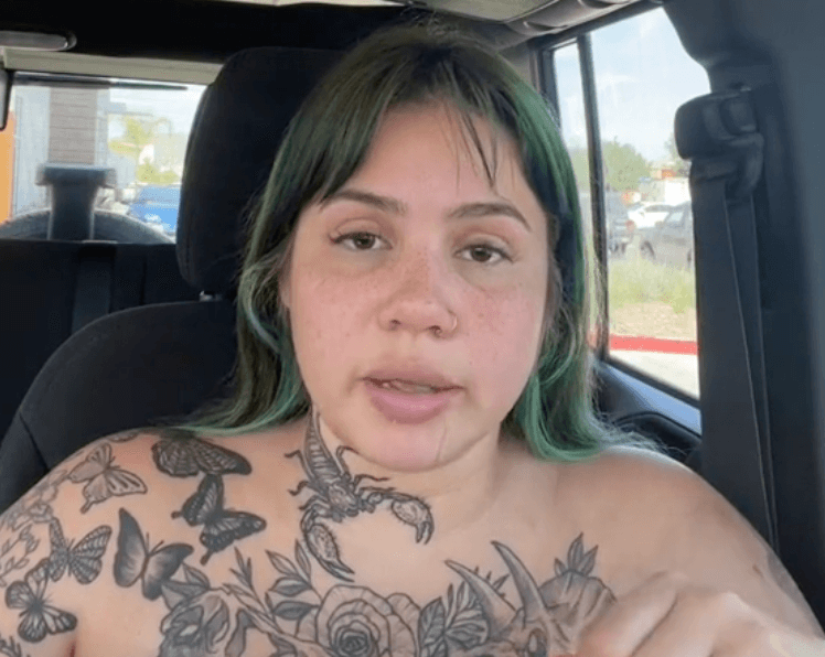 Woman leaves tattoo shop in garage mid-inking after being fat-shamed