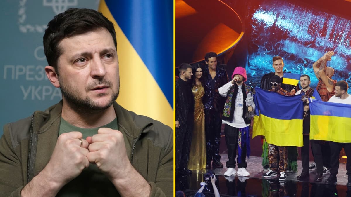 President Zelenskyy says Ukraine will host next Eurovision song contest after historic win