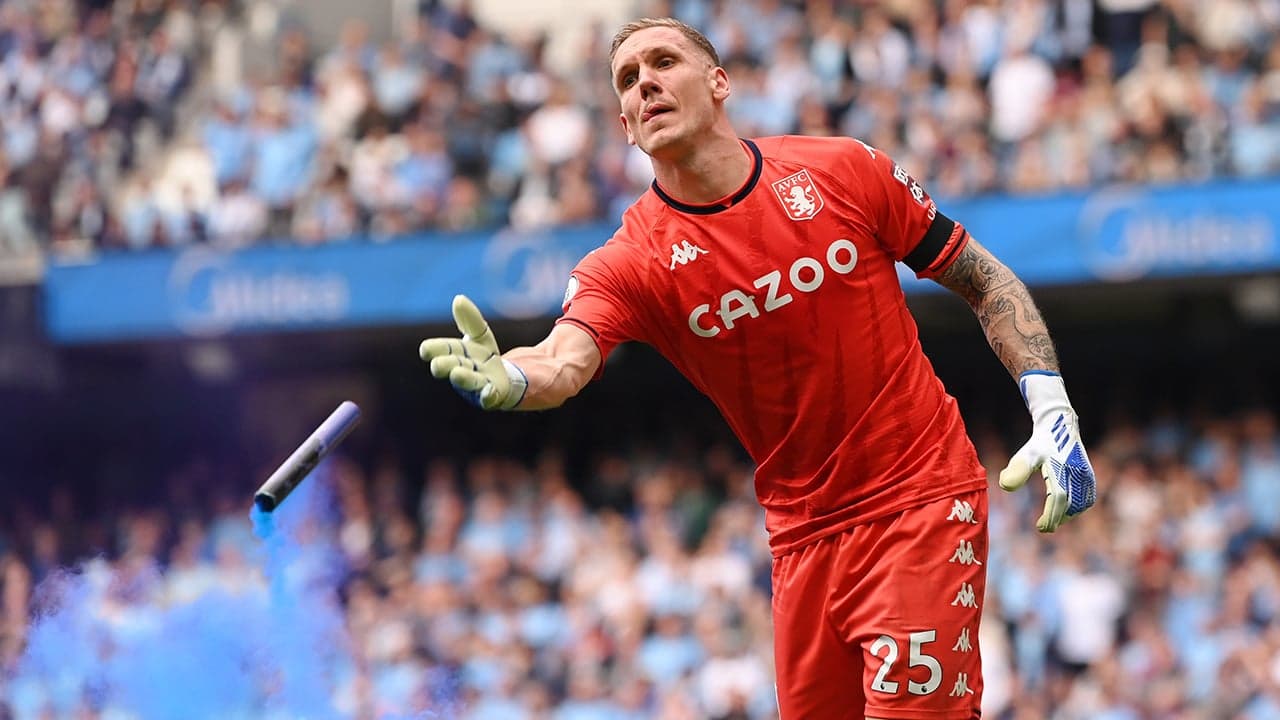 Man City apologise to Robin Olsen after he was assaulted during pitch invasion