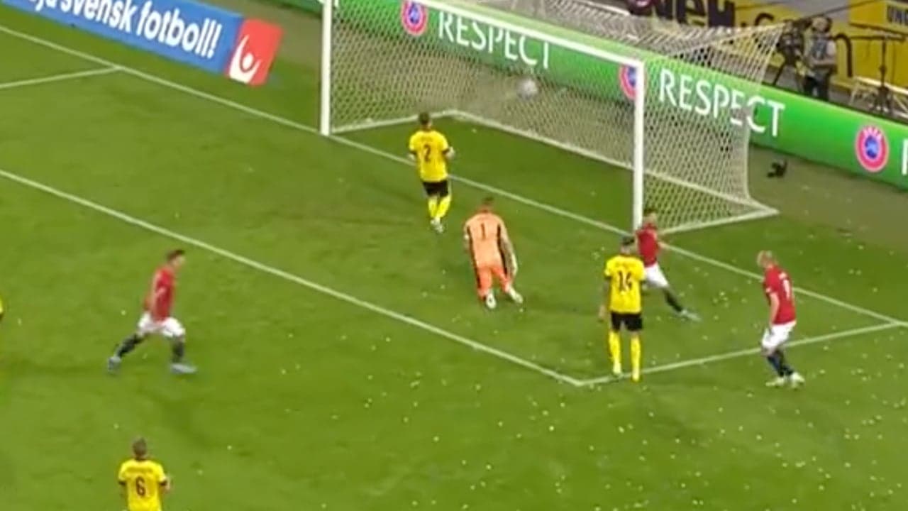 Erling Haaland ‘called a wh***’ by Sweden defender, who also threatened to ‘break his legs’