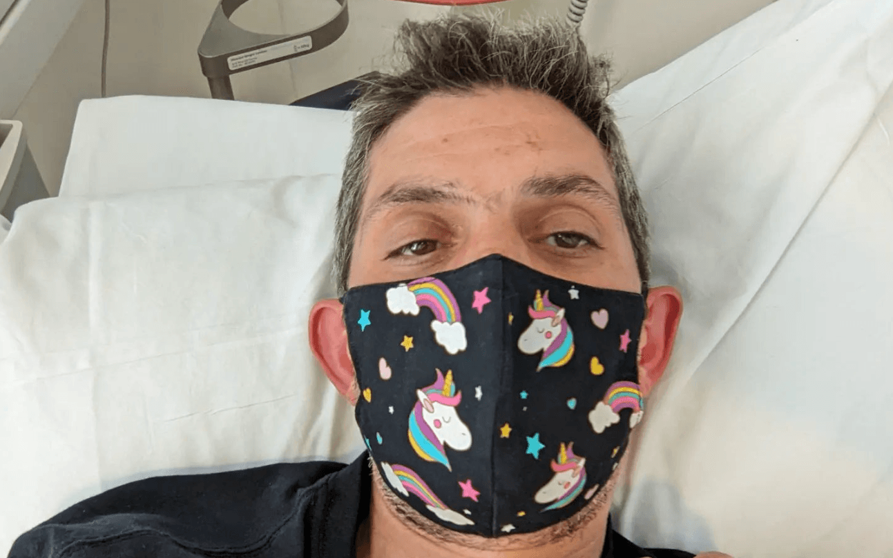 First Dates’ Merlin Griffiths back in hospital with cancer complications