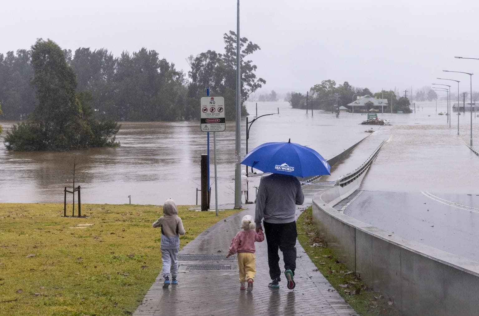 Australia has has been devastated by floods but some people believe it is just ‘weather manipulation’
