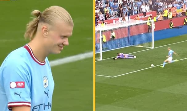 Erling Haaland misses sitter as Liverpool beat Man City to Community Shield