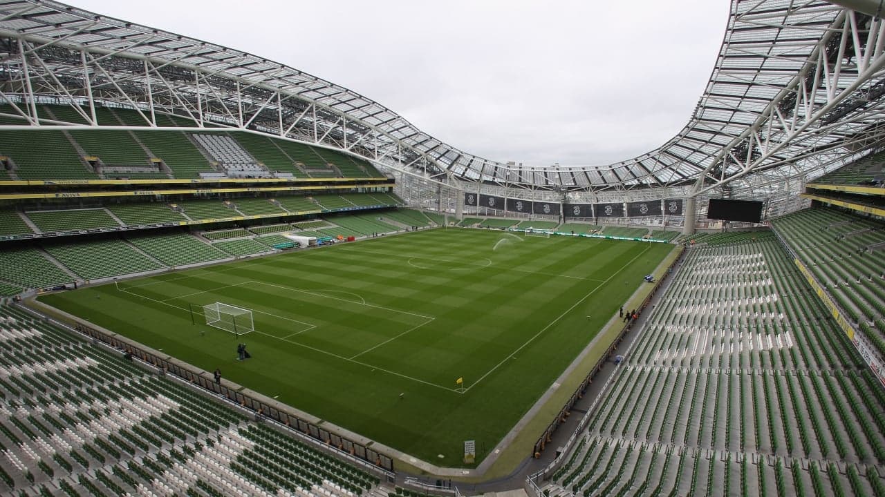 Champions League games involving British teams could be played in Dublin next week, according to reports