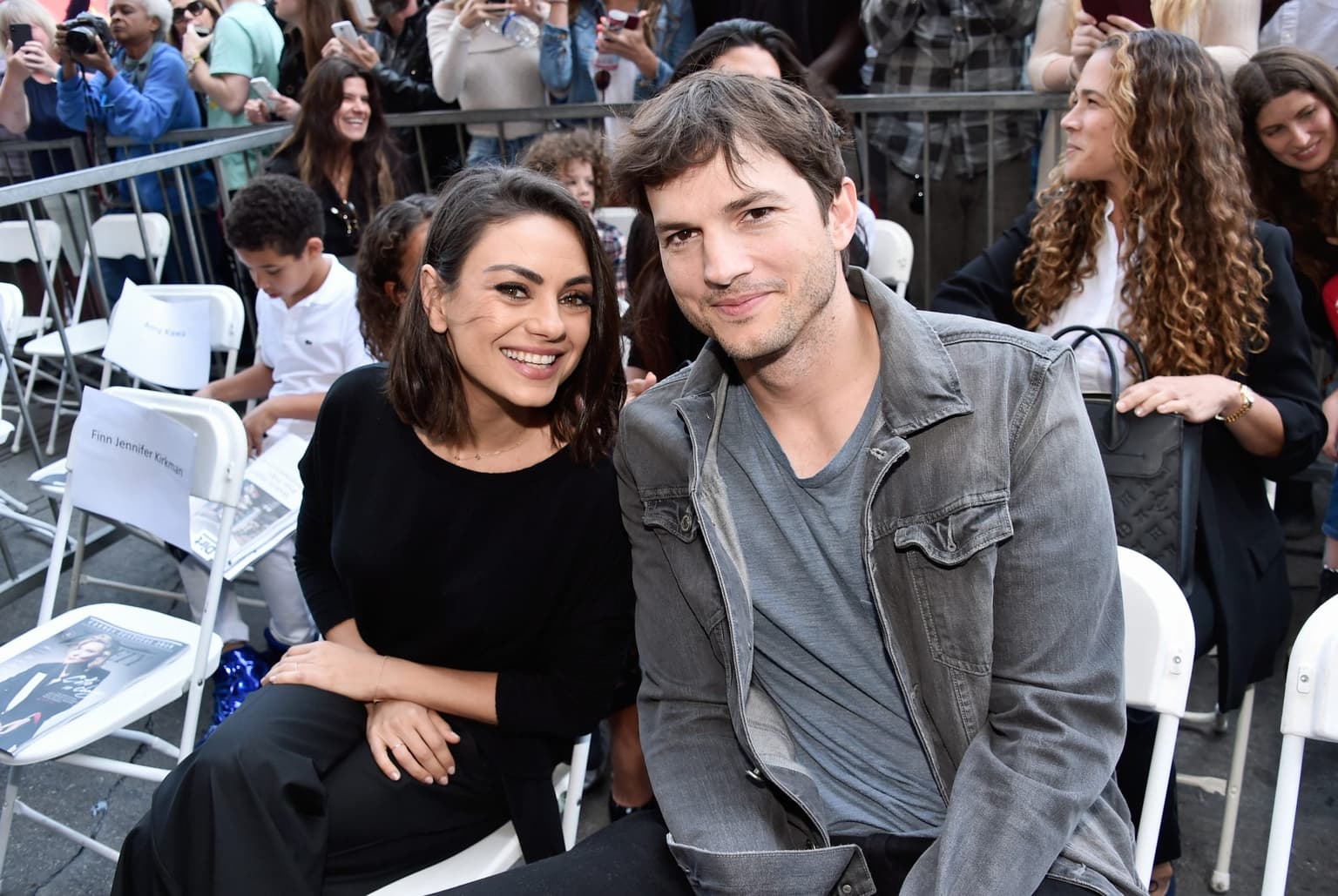 Mila Kunis and Ashton Kutcher say they don’t give their children presents at Christmas