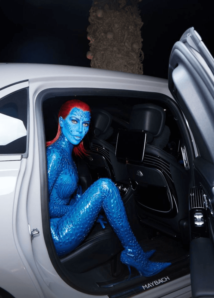 People think Kim Kardashian was auditioning for X-Men MCU role with Halloween costume