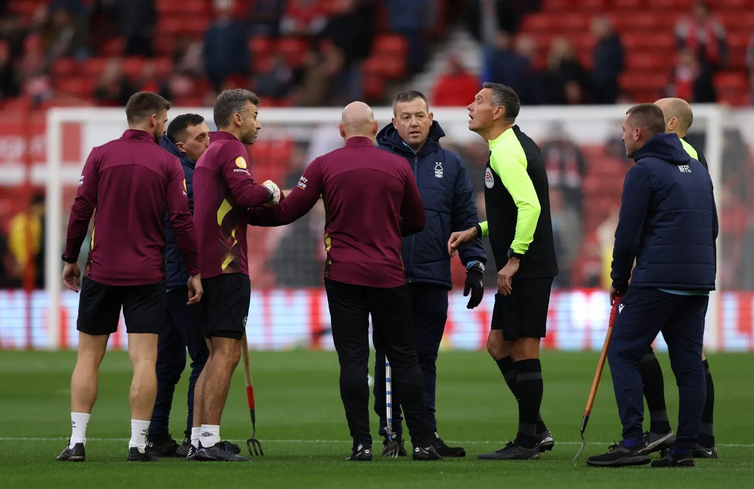 Thomas Frank accuses Forest groundsman of Injuring Brentford goalkeeping coach