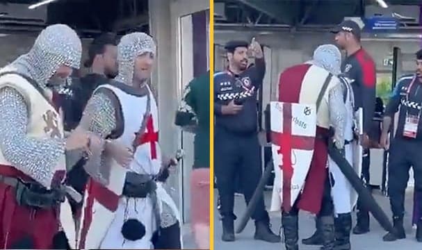 England fans in crusader costumes banned from entering Qatar stadiums