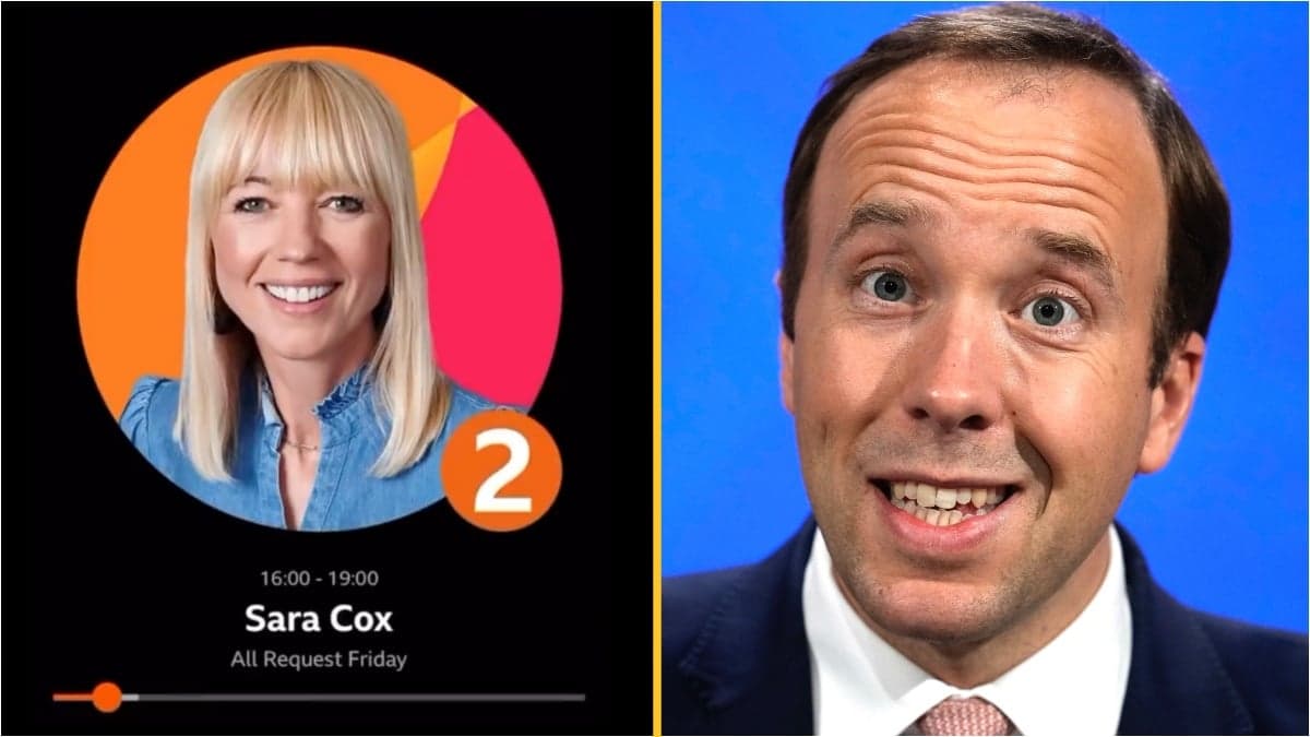 Radio 2 caller calls Matt Hancock a ‘c**t’ live on air