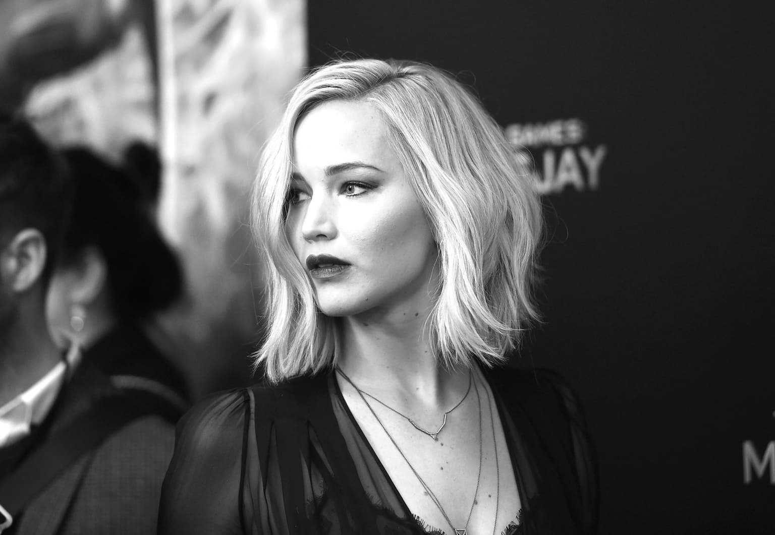 Jennifer Lawrence claims that she was the first woman to lead in an action movie