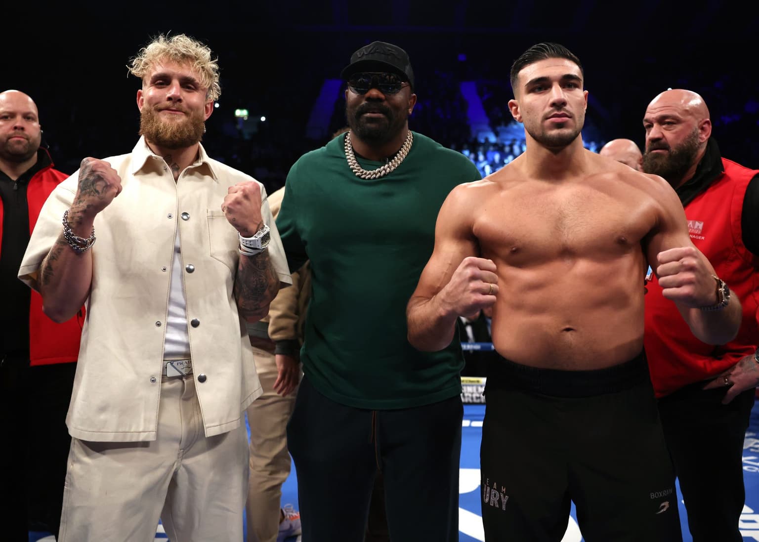 Jake Paul slammed for now-deleted comment on Tommy Fury’s baby announcement