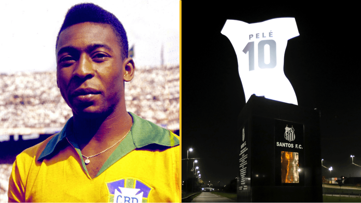 Pelé buried on ninth floor of cemetery so he can see football pitch as part of his final wish