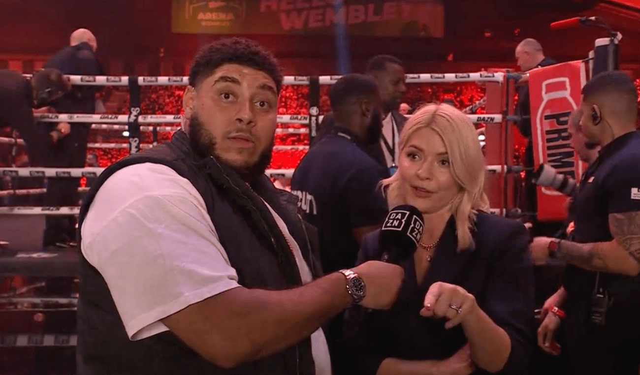Holly Willoughby ‘calls out’ Emma Bunton at KSI boxing match