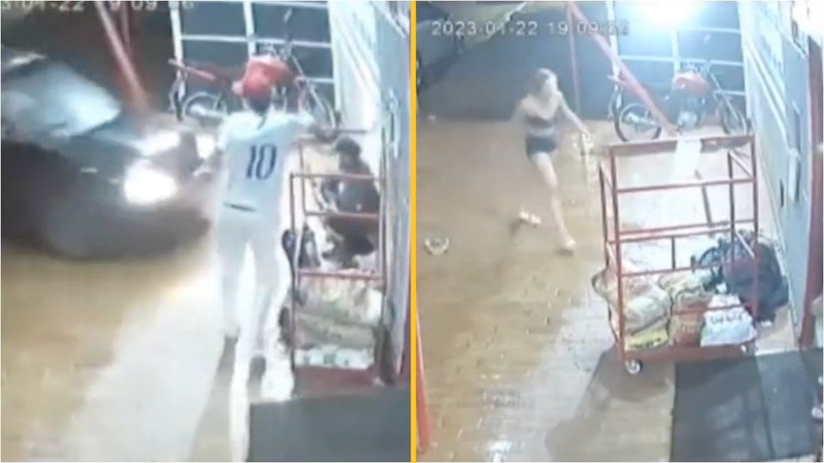 Daughter runs car into man after he allegedly raped and beat her mother