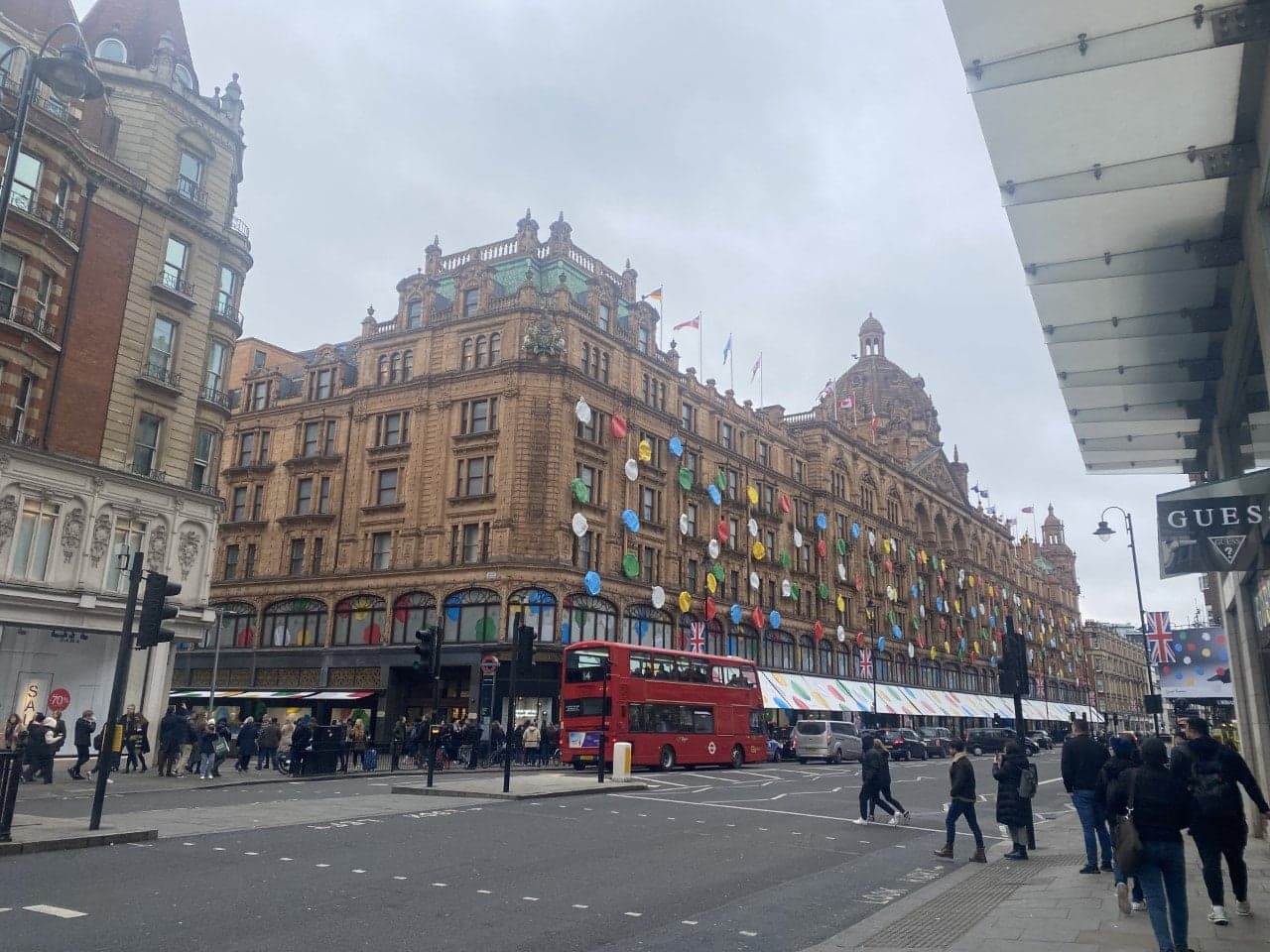 Horrified Harrods customers ‘stepped into pool of blood’ after man slashed with knife inside department store