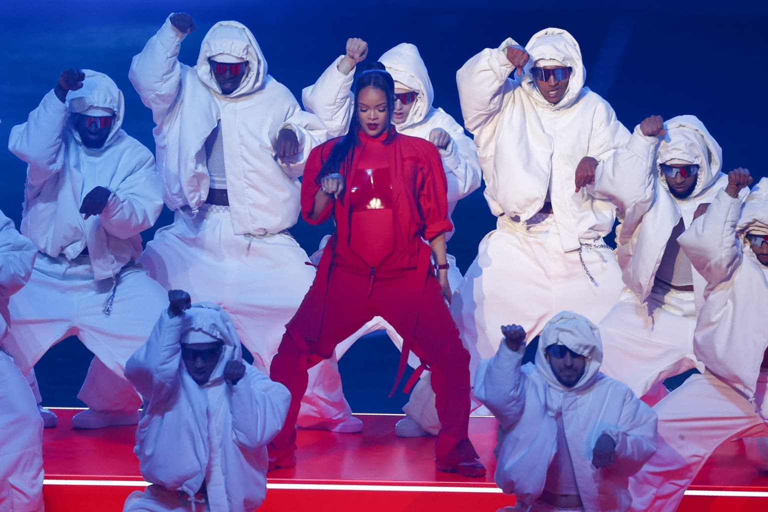 Rihanna’s pregnancy confirmed following spectacular Super Bowl halftime reveal