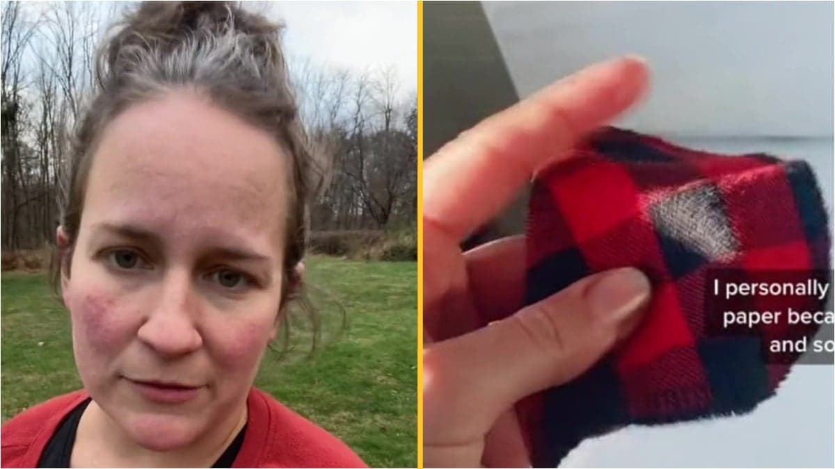 ‘Instead of loo roll, we use Family Cloth made from old pyjamas’