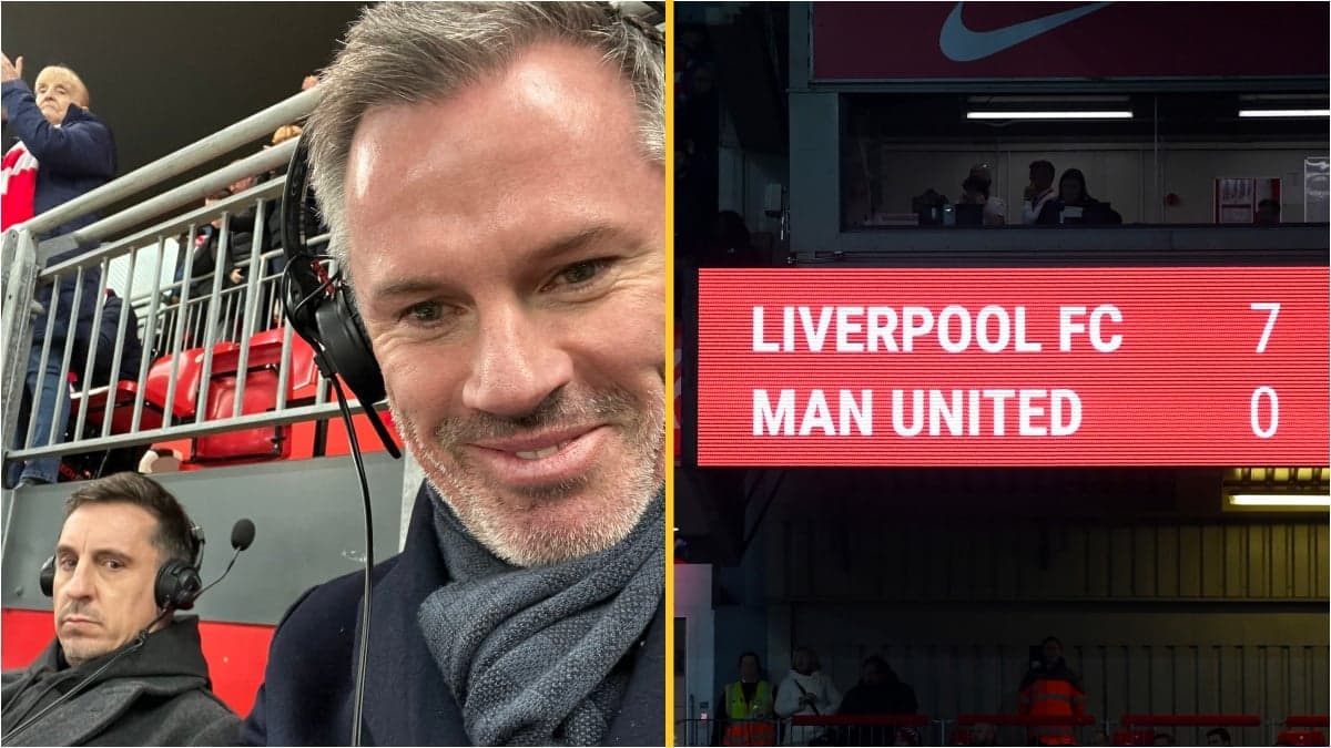 Gary Neville cancels Monday Night Football appearance following Man United’s 7-0 loss