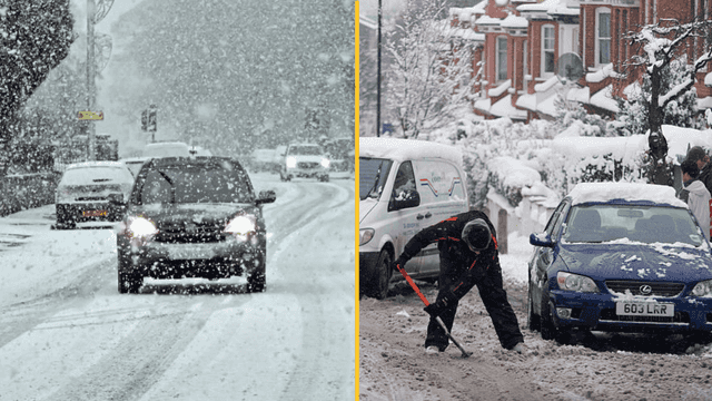 Where it could snow in the UK tonight as yellow warnings issued Where it could snow in the UK tonight as yellow warnings issued