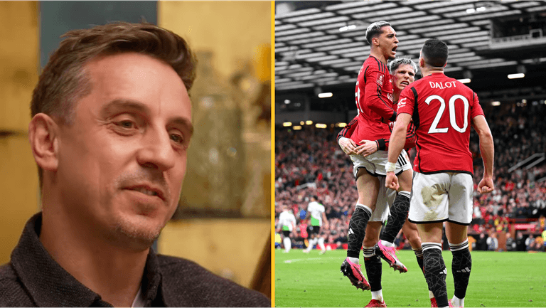 Gary Neville names surprise pick for Man United’s best player this season Gary Neville names surprise pick for Man United’s best player this season