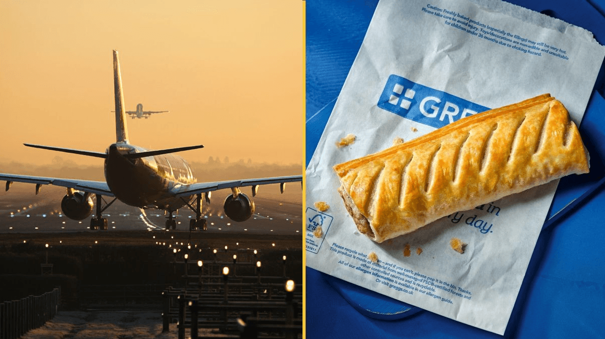 Greggs to be served on flights for the very first time