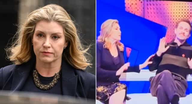 Irish comic roasts ‘war-mongering’ Penny Mordaunt live on Last Leg Irish comic roasts ‘war-mongering’ Penny Mordaunt live on Last Leg