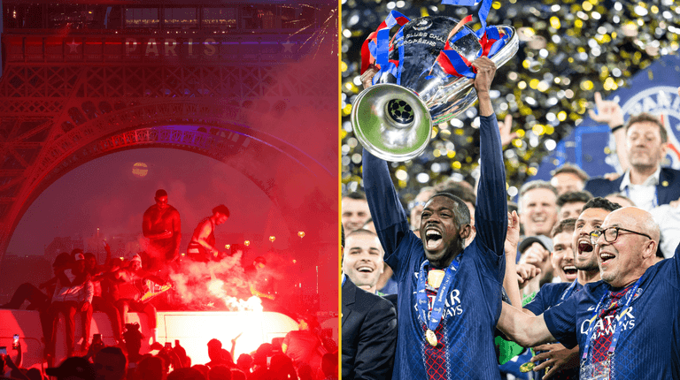 Hundreds arrested in Paris Champions League celebrations Hundreds arrested in Paris Champions League celebrations