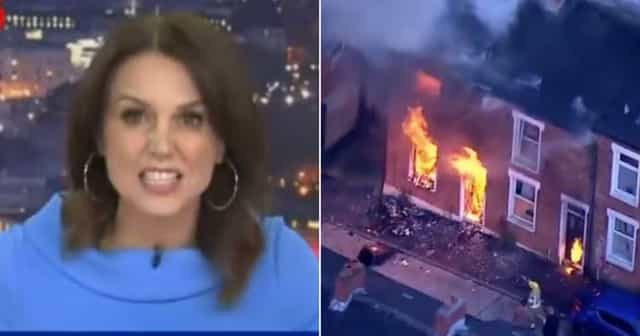 GB News host denies Belfast riots happened in extraordinary exchange GB News host denies Belfast riots happened in extraordinary exchange