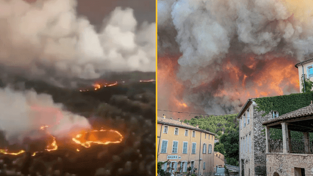 Local authorities warn French wildfires ‘could last for months’ as blazes create ‘fire clouds’ Local authorities warn French wildfires ‘could last for months’ as blazes create ‘fire clouds’