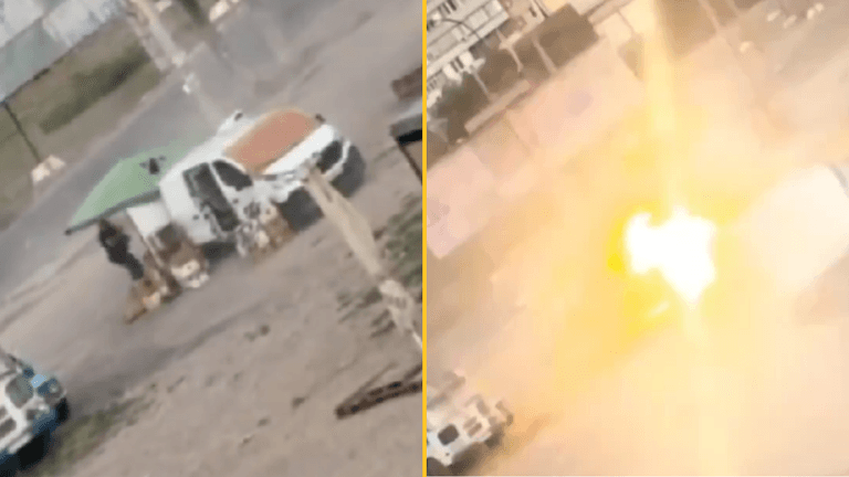 Watch: Moment Russian drone chases Ukrainian civilian in ‘human safari’ attack Watch: Moment Russian drone chases Ukrainian civilian in ‘human safari’ attack
