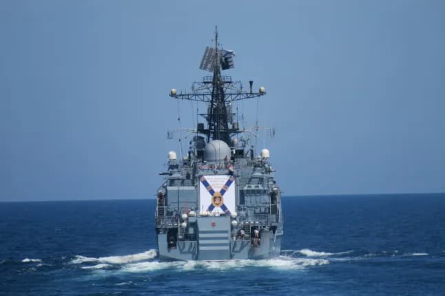 Russian warships surge in UK waters, Royal Navy warns Russian warships surge in UK waters, Royal Navy warns