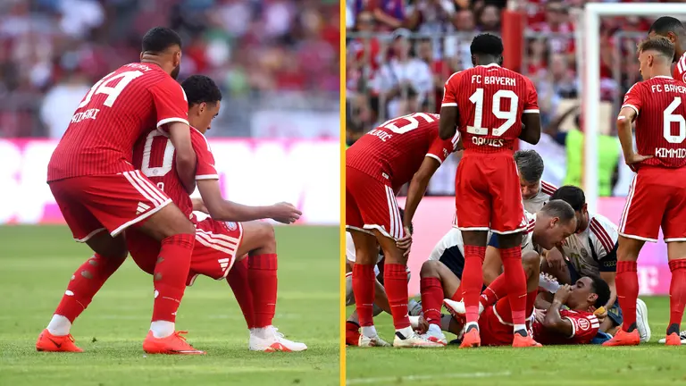 Update after Germany star collapses on pitch for Bayern Munich Update after Germany star collapses on pitch for Bayern Munich