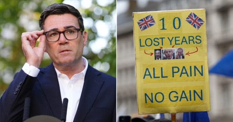 Andy Burnham refuses to rule out future Labour pledge to rejoin EU Andy Burnham refuses to rule out future Labour pledge to rejoin EU