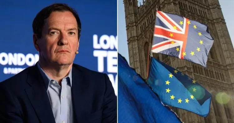George Osborne urges UK to rejoin EU customs union to reverse Brexit disaster George Osborne urges UK to rejoin EU customs union to reverse Brexit disaster