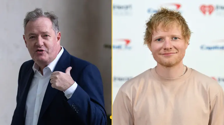 Piers Morgan calls out Ed Sheeran for tearful concert apology Piers Morgan calls out Ed Sheeran for tearful concert apology