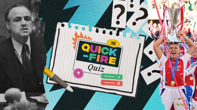 The JOE quick-fire general knowledge quiz: Day 720 The JOE quick-fire general knowledge quiz: Day 720