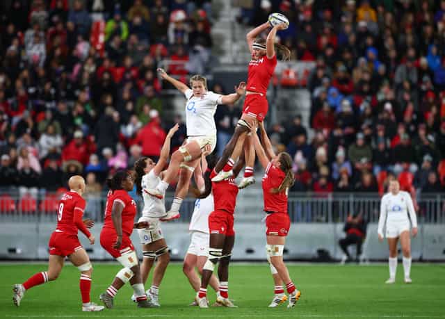 Red Roses Canada loss ends England’s 41-match unbeaten run Red Roses Canada loss ends England’s 41-match unbeaten run