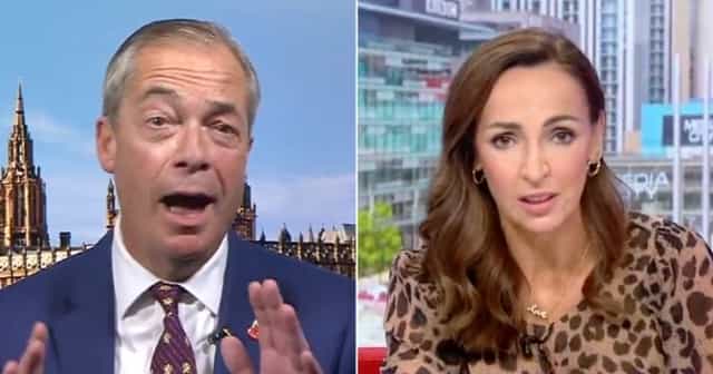 Farage gives car-crash interview as he’s asked about his mate’s Badenoch comments Farage gives car-crash interview as he’s asked about his mate’s Badenoch comments
